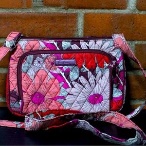Vera Bradley   VINTAGE FLORAL  🌺 Crossbody Bag Purse